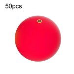 Flotteurs de p�che - hwdiy - 50 boules flottantes 15mm - rouge - haute visibilit�
