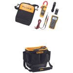 Fluke 117 / 323 / tb25 multimtre pince ampremtrique numrique avec cble de test avec trousse cat ...