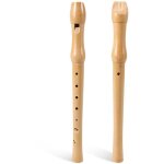 Fl�te � bec pour adultes enfants et d�butants doigt� baroque fl�te � bec soprano en do instruments de ...