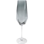 Fl�tes � champagne - kare - diamond fum� - set de 4 - verre - 365 ml - non adapt� au lave - vaisselle ...
