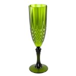 Fl�te r�utilisable vintage 22cl pistache vert anis menthe eau