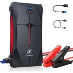 Dmarreur batterie voiture - flylinktech - booster 1500a 13200mah 12v - lampe led - pince scurit - ...