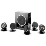 Enceintes home - cinma 5. 1 - focal - dme flax - caisson de basse sans fil - noir - pack complet
