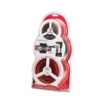 Kit dalimentation amplificateur - focal - pk8 - rca coudée - 60a - câble haut - parleur 10m Kit dalimentation amplificateur - focal - pk8 - rca coudée - 60a - câble haut - parleur 10m