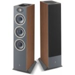 Enceintes colonnes - focal - theva n3 - d - bois fonc - dolby atmos - son clair et prcis