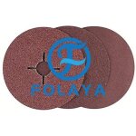Folaya 20pcs disques abrasifs pour meuleuse dangle fixation  pince 125 mm 22 mm bois et mtal grain ...