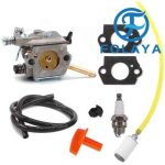Folaya carburateur avec tuyau dessence pour stihl h24d fs48 fs52 fs66 fs81 fs106 fs108 fr106 fr108 walbro ...