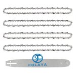Guide de tron�onneuse - folaya - 40cm - 4 cha�nes - pas 3 / 8 - jauge 13 mm