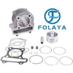 Folaya kit de cylindre performance big bore gy6 80cc 47mm remplacement pour 139qmb quad scooter cyclomoteur ...