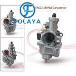 Folaya vm22 pz26 carburateur pour quad moto tout - terrain 125 / 144 / 150 / 160 / 170 cm³ - 26 mm Folaya vm22 pz26 carburateur pour quad moto tout - terrain 125 / 144 / 150 / 160 / 170 cm³ - 26 mm