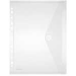 Foldersys pochette transparente pour collection 1554255 din a4 transparent 10 pc(s) pochette porte document ...