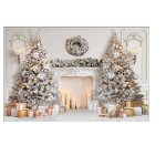 Fond de noël - multicolore - 210x150cm - vinyle - décoration de maison - photomaton Fond de noël - multicolore - 210x150cm - vinyle - décoration de maison - photomaton