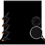 Fond noir studio photo - fond noir photo studio 3x3 m / 9. 8x9. 8 ftarri�re - plan pour photographie ...