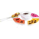Fondue chocolat 3 en 1 - delta - temprature variable - blanc