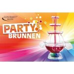Fontaine  cocktail lectrique lumineuse  led - capacit 32l - atmosphre festive