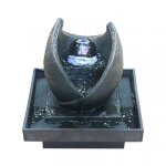 Fontaine dcorative - intrieure - lumineuse - a eau - style asiatique