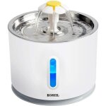 Fontaine à eau pour animaux compagnie distributeur à eau arrêt auto avec filtre remplaçable électrique ... Fontaine à eau pour animaux compagnie distributeur à eau arrêt auto avec filtre remplaçable électrique ...