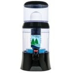 Fontaine a eau filtrante eva plc 7 litres - noire - sans systme magntique