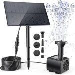 Fontaine  eau solaire avec piquet kit de pompe  eau pour bain d39oiseaux extrieur tang piscine jardin ...
