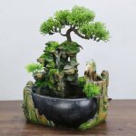 Fontaine dint�rieur fontaine de plantes vertes fontaine de jardin fontaine deau �clairage led
