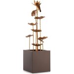 Fontaine de jardin blumfeldt golden orchid - pompe 5w - pour int�rieur ou ext�rieur - aspect laiton