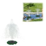 Fontaine solaire - aufun - lotus - 14w - pompe à eau flottante - jardin et bassin Fontaine solaire - aufun - lotus - 14w - pompe à eau flottante - jardin et bassin