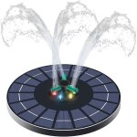 Fontaine solaire pour bassin avec led fontaine a eau solaire exterieure de jardin fontaine oiseaux exterieur ... Fontaine solaire pour bassin avec led fontaine a eau solaire exterieure de jardin fontaine oiseaux exterieur ...