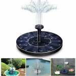 Fontaine solaire pour bassin - zor� - pompe solaire 14 w - hauteur maximale 70 cm - 4 effets de jet - ...