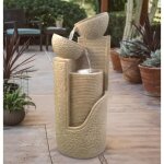 Fontaines solaires dubai avec accu et lighting !!!