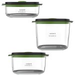 Bo�tes sous vide - foodsaver - ffc026x - 07l 12l 18l - anti - rayures - compatible micro - ondes