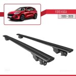 Barres de toit - ford - kuga 3 (cx482) - aluminium - 2 barres - noir Barres de toit - ford - kuga 3 (cx482) - aluminium - 2 barres - noir