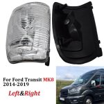 Pour ford transit mk8 2014 - 2019 paire 2x couvercle dindicateur r�troviseur de voiture lat�ral coque ...