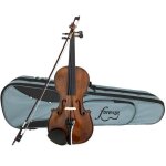 Ensemble violon - forenza - prima f2151a - taille adulte - couleur marron - violon acoustique 4 / 4 Ensemble violon - forenza - prima f2151a - taille adulte - couleur marron - violon acoustique 4 / 4