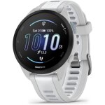 Forerunner 165 montre gps connect�e running �cran amoled blanc / gris clair