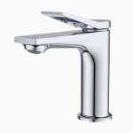 Forious robinet salle de bain cascade robinet lavabo en laiton robinetterie chrom�e mitigeur de lavabo ...