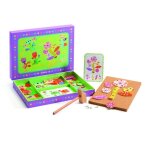 Formes  clouer - djeco - tap tap jardin - jouet dimitation pour enfant - multicolore