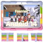 Fosmet tablette enfant 10. 1fhd andoid 14 wifi 3g octa core 8go ram + 128go rom tf 512go t�v protection ...