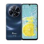 Fossibot s5 pro t�l�phone portable 4g android 15 32go + 256go 6000mah 6. 88 120hz 13mp empreinte digitale ...