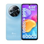 Fossibot s5 smartphone 4g android 15 - 6. 88 120hz - 6000mah - 16go + 128go - 13mp - empreinte digitale ...