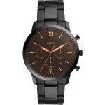 Montre - fossil - fs5525 - chronographe - noir - acier inoxydable - Étanchéité 5 atm Montre - fossil - fs5525 - chronographe - noir - acier inoxydable - Étanchéité 5 atm