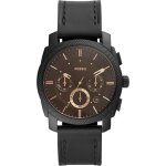 Fossil hommes analogique quartz montre avec bracelet en cuir vritable fs5586 7790