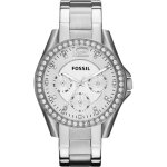 Montre - fossil - riley es3202 - acier inoxydable - multifonction - 10 atm étanche Montre - fossil - riley es3202 - acier inoxydable - multifonction - 10 atm étanche