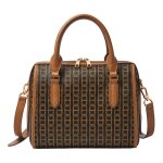 Fossil sac  paule bandoulire noir brun clair pour femme - williamson satchel brown multi 231814