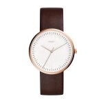 Montre - fossil - fs5472 - 42 mm - quartz - bracelet cuir marron