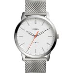 Fossil the minimalist 3h homme 44mm quartz cadran blanc montre fs5359