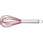 Fouet 25 cm - lacor - silicone - manche inox - haute rsistance  la chaleur - compatible lave - vaisselle ...