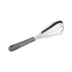 Fouet - inox - spatule int�gr�e - 30cm - compatible lave - vaisselle - pratique