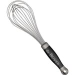 Fouet universel fils inox - gma 25 cm - argent et noir