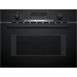 Four combin micro - ondes encastrable - bosch ser4 - cma583mb0 noir - vol four: 44l - 5 modes de cuisson ...