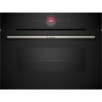 Four combin micro - ondes encastrable softclose - bosch ser8 - cmg7241b1f - noir - 45 l - 455 x 594 ...